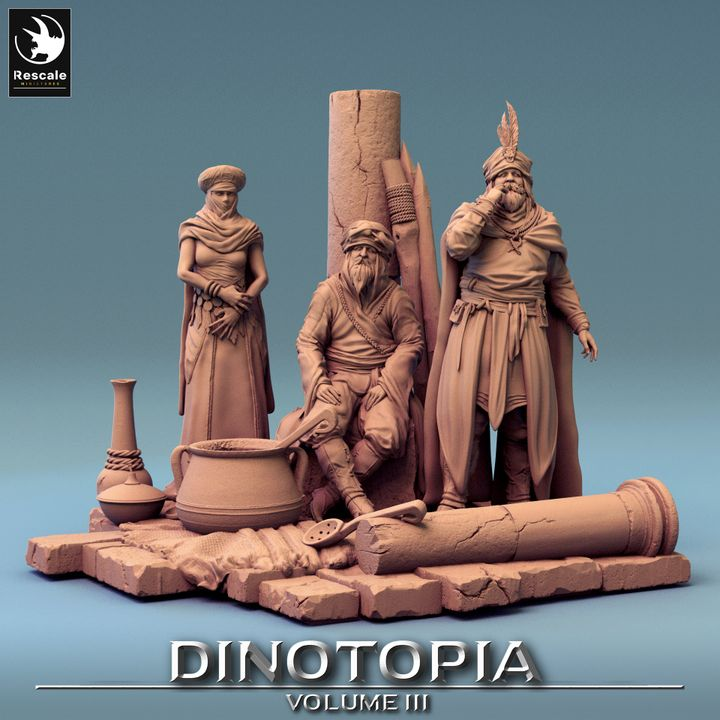 Dinotopia Diorama Pack