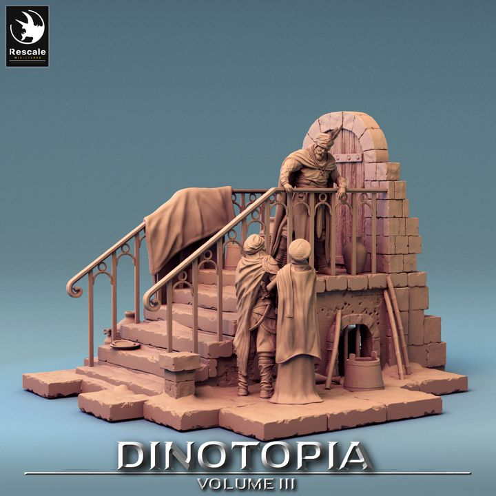 Dinotopia Diorama Pack