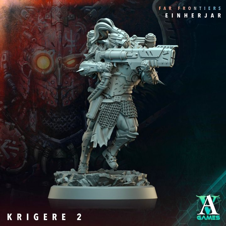 Krigere, Einherjar Soldiers Big Pack