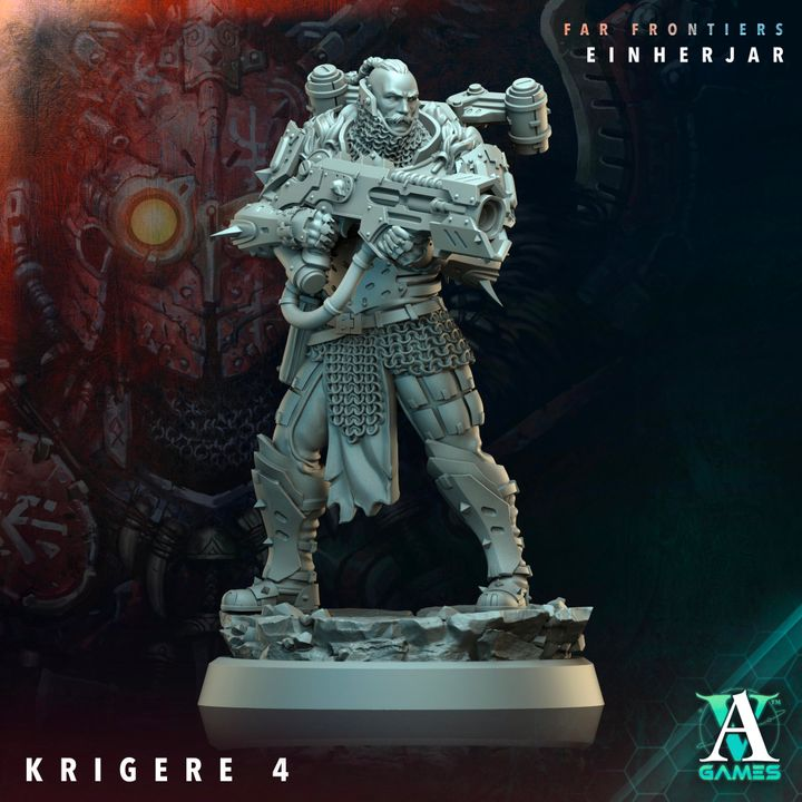 Krigere, Einherjar Soldiers Big Pack