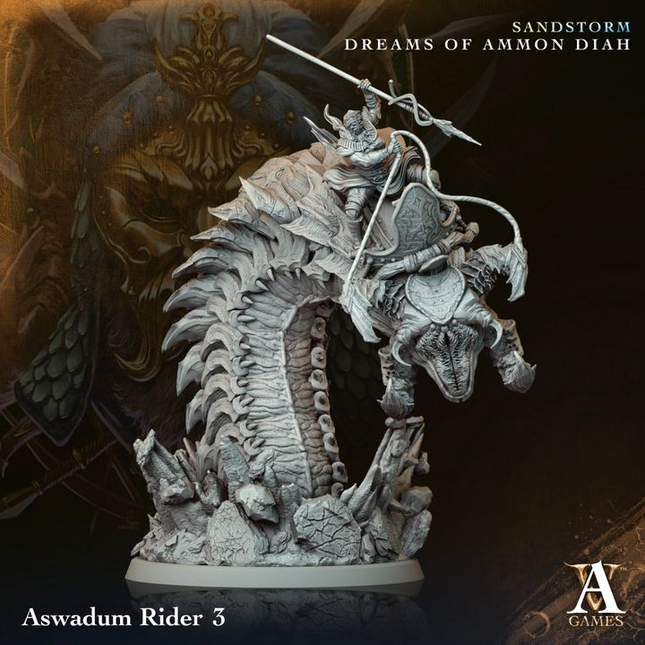 Aswadum Sandworm Riders