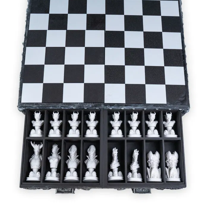 Demonic Chess Set & Board