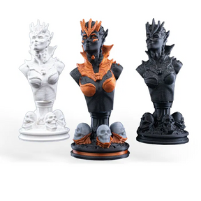 Demonic Chess Set & Board