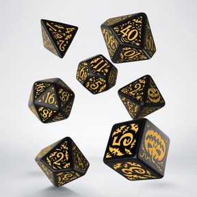 Halloween Pumpkin: Jack O’Lantern Dice Set