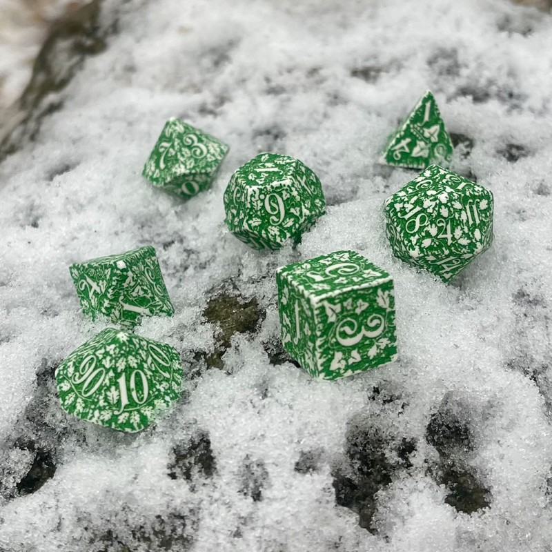 Forest Dice Set: Tundra