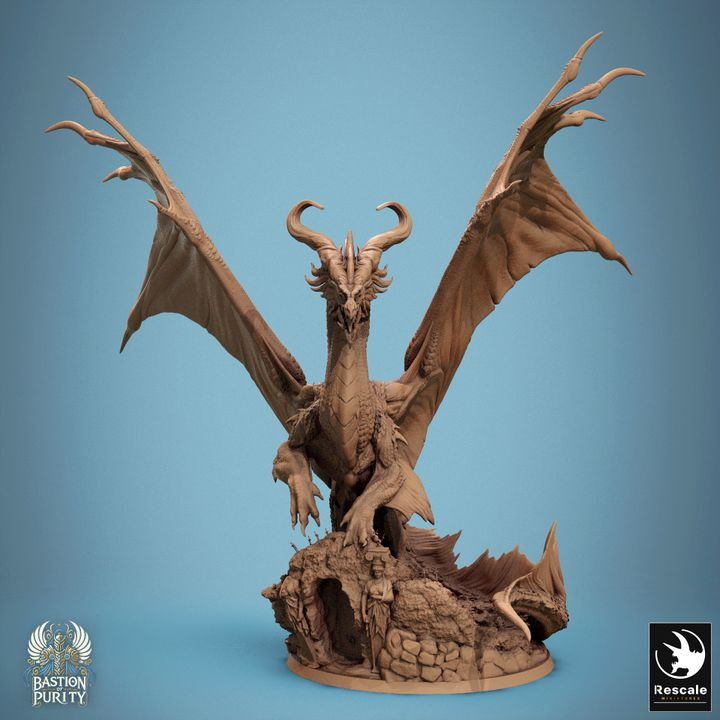 Legendary Metallic Bronze Dragon