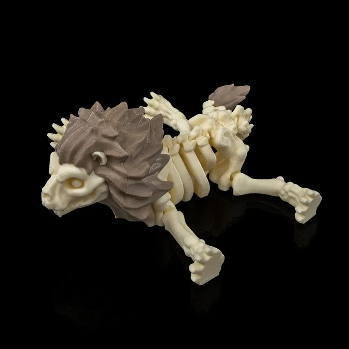 Skeletal Flexible Lion