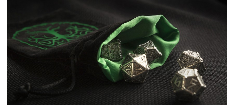 Metal Dice Set: Mythical