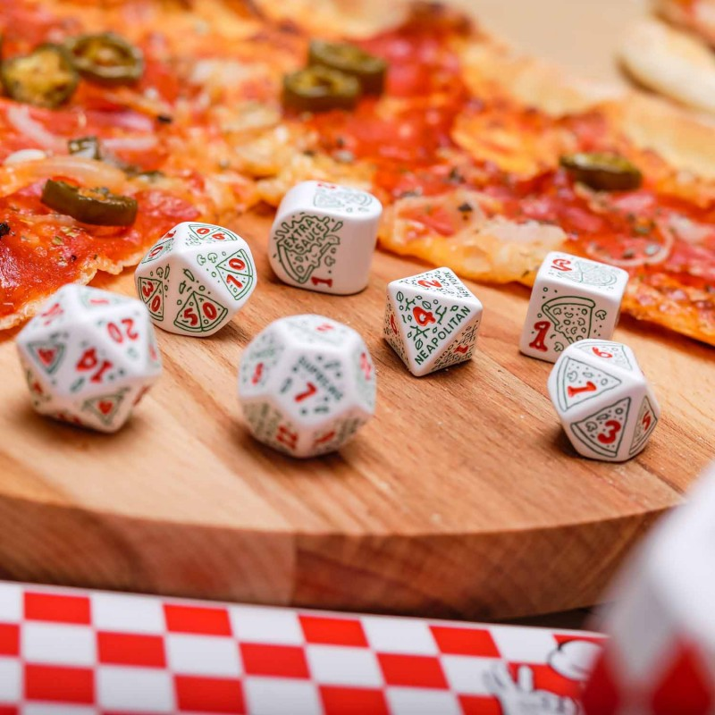 Pizza Dice Set: Pepperoni