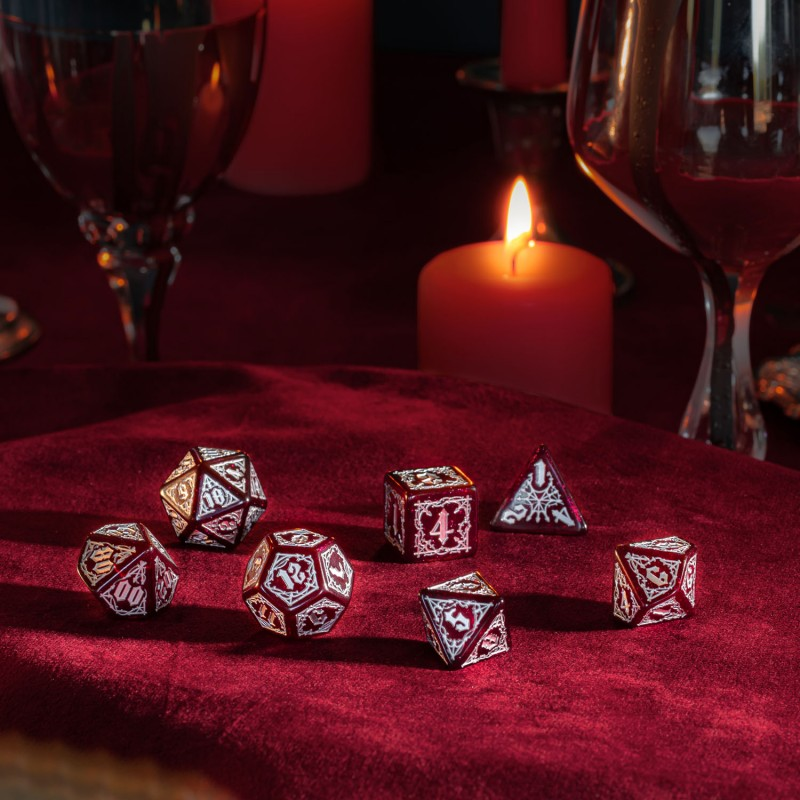 Bloodsucker Dice Set: Scarlet