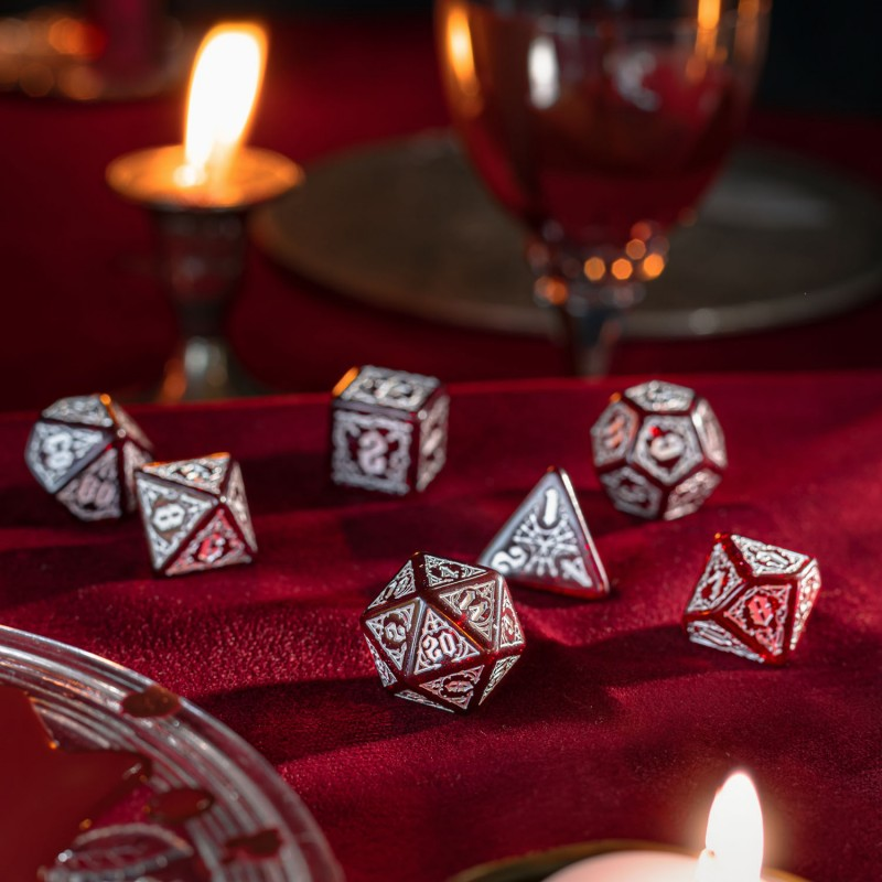 Bloodsucker Dice Set: Scarlet