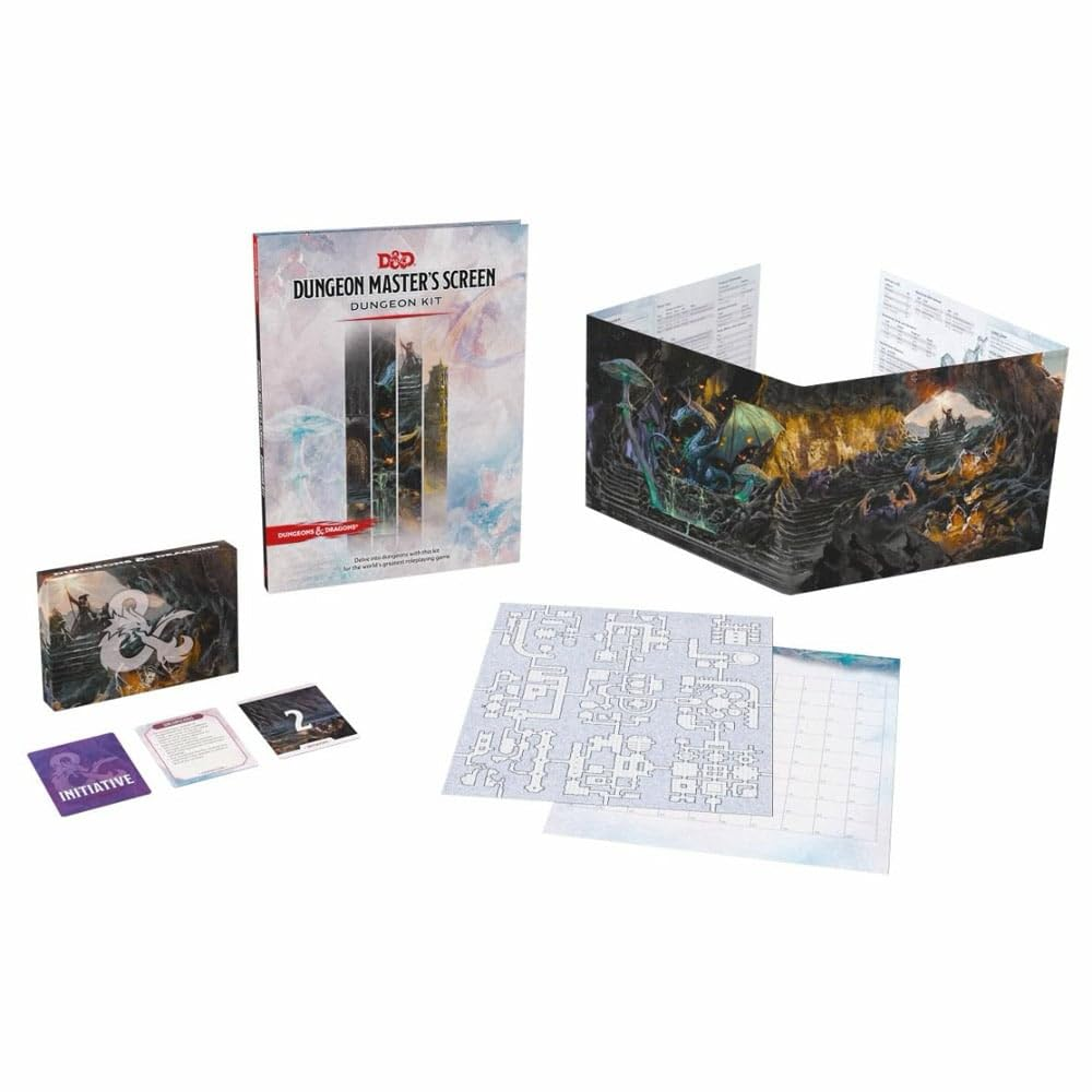 D&D, DM Screen: Dungeon Kit