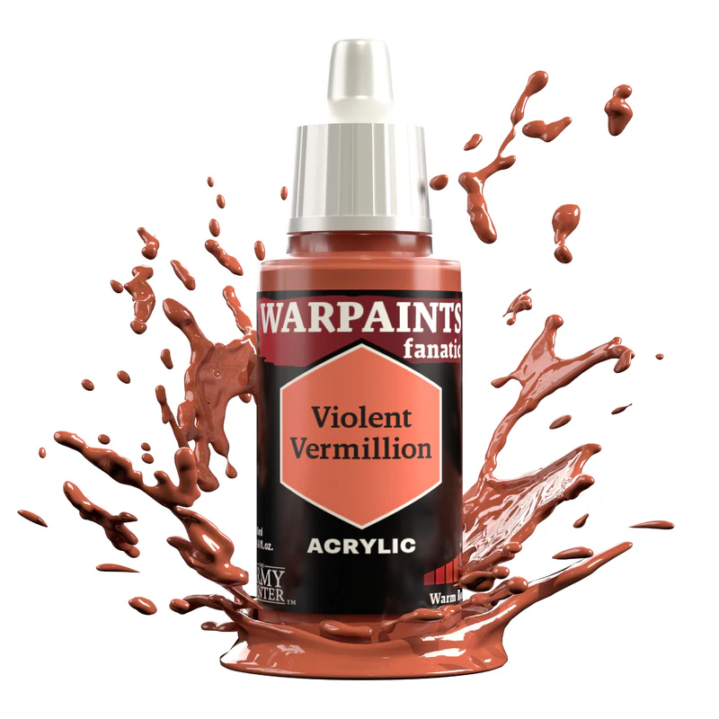 Violent Vermilion — The Army Painter Warpaints Fanatic WP3107