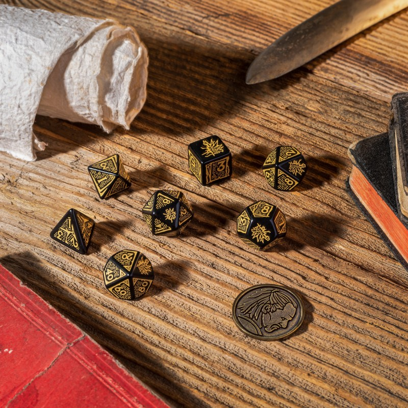 The Witcher Dice Set. Vesemir, The Sword Master