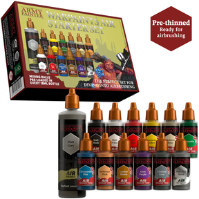 The Army Painter, Airbrushing Warpaints Set de Inceput
