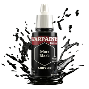 Matt Black — The Army Painter Warpaints Fanatic WP3001