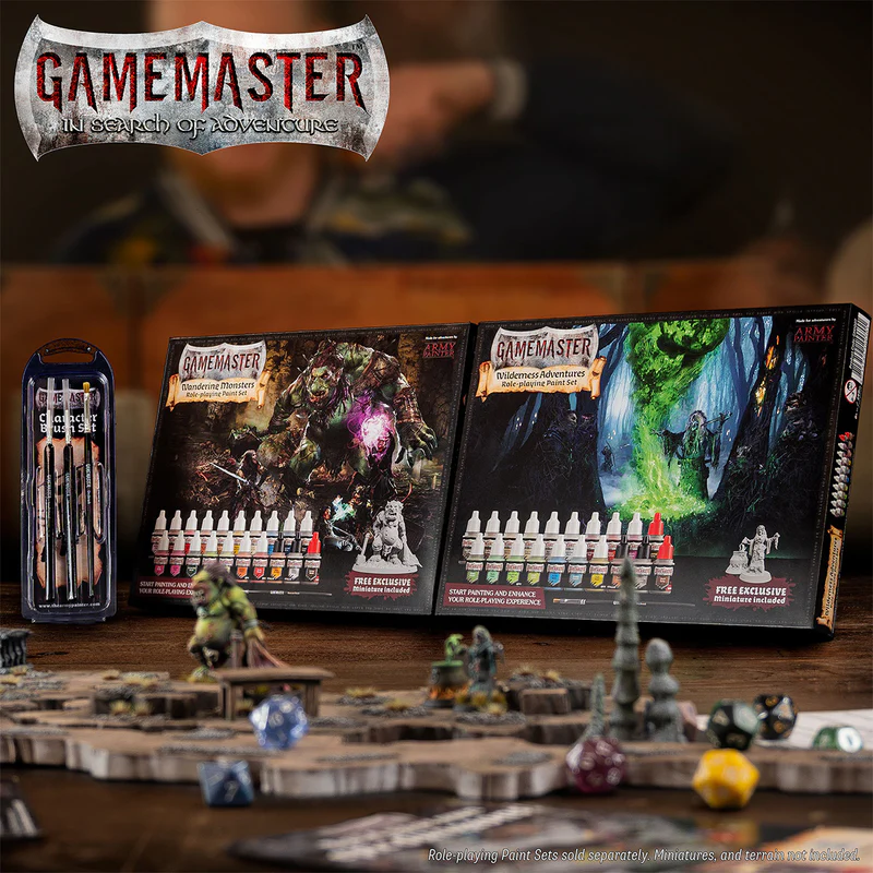 The Army Painter, Gamemaster Set de Pensule