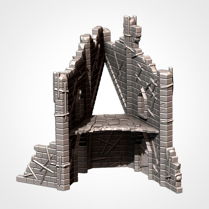 Fortăreața Blestemată, TerenMmodular pentru Warhammer/D&D, Pachet Guildmaster