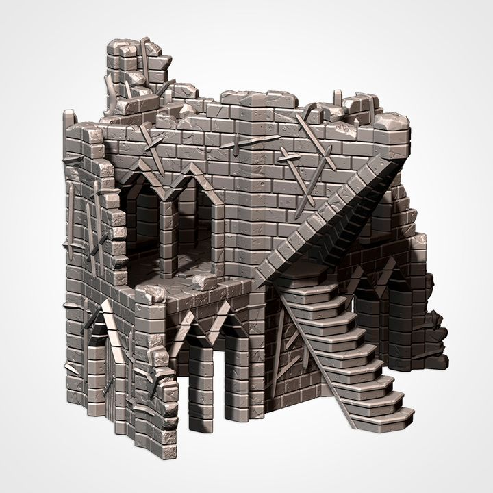 Fortress Wing B, Teren Modular de Warhammer/D&D