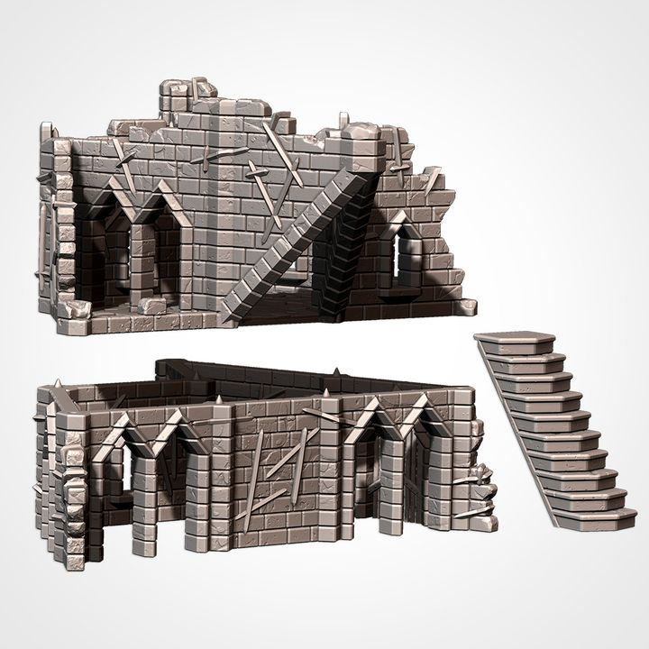 Fortress Wing B, Teren Modular de Warhammer/D&D