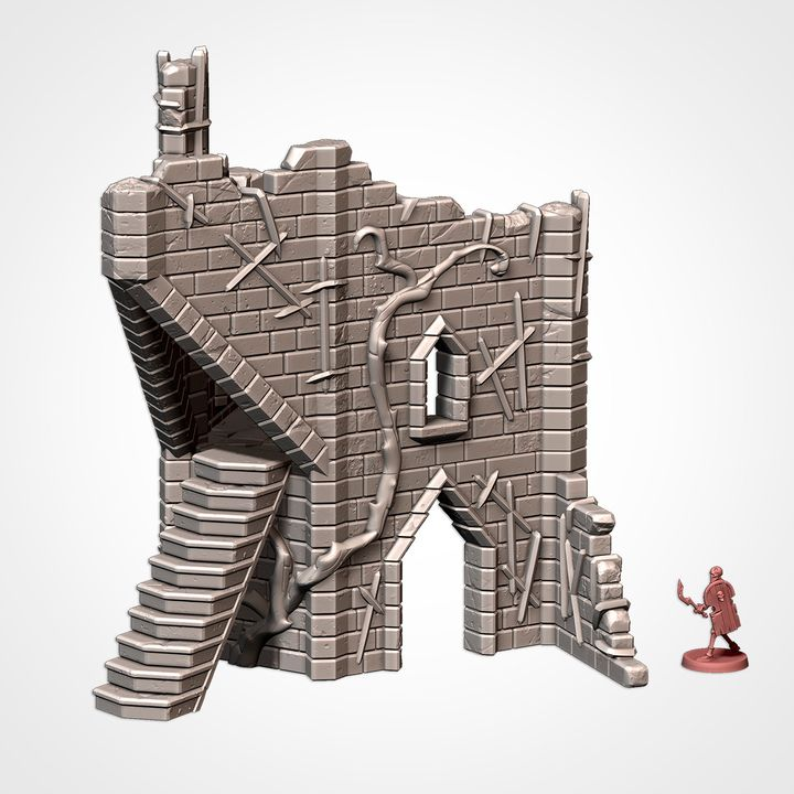 Fortress Wing C, Teren Modular de Warhammer/D&D