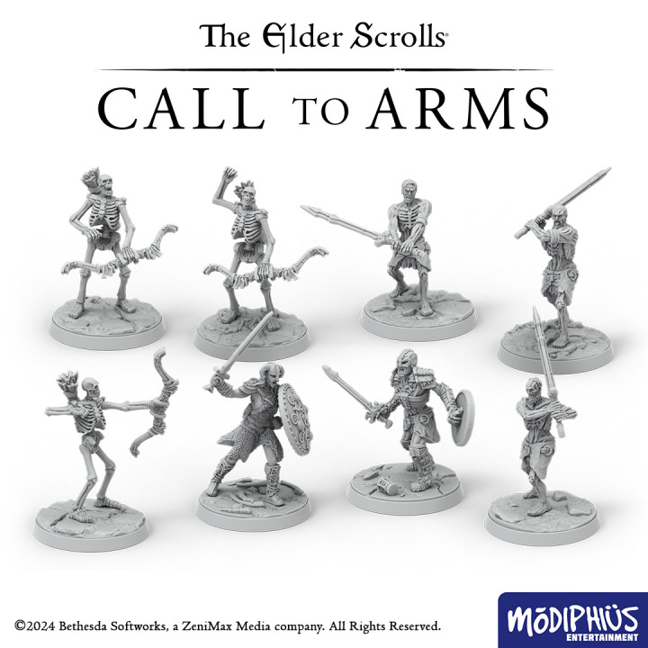 The Elder Scrolls: Call to Arms, Set de miniaturi pentru explorarea Peșterii Bleak Falls