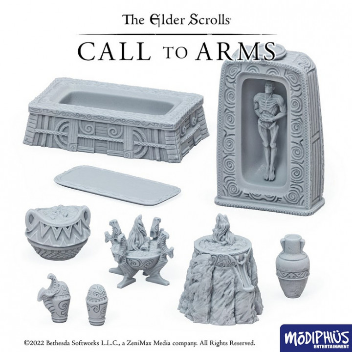 The Elder Scrolls: Call to Arms, Accesorii pentru Morminte