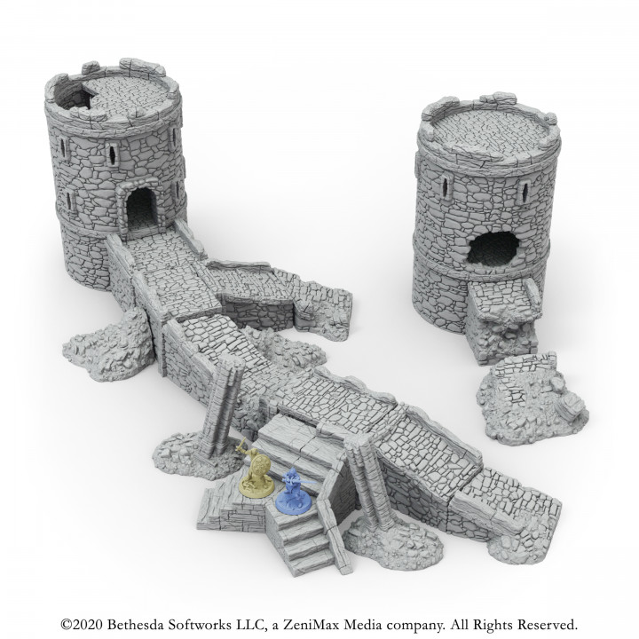 Western Watchtower Terrain Set, Elder Scrolls: Call to Arms