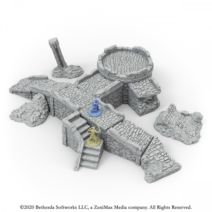 Western Watchtower Terrain Set, Elder Scrolls: Call to Arms