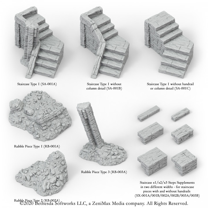 Western Watchtower Terrain Set, Elder Scrolls: Call to Arms