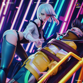 Lucy Kushinada Diorama, Cyberpunk, Figurine/Statue