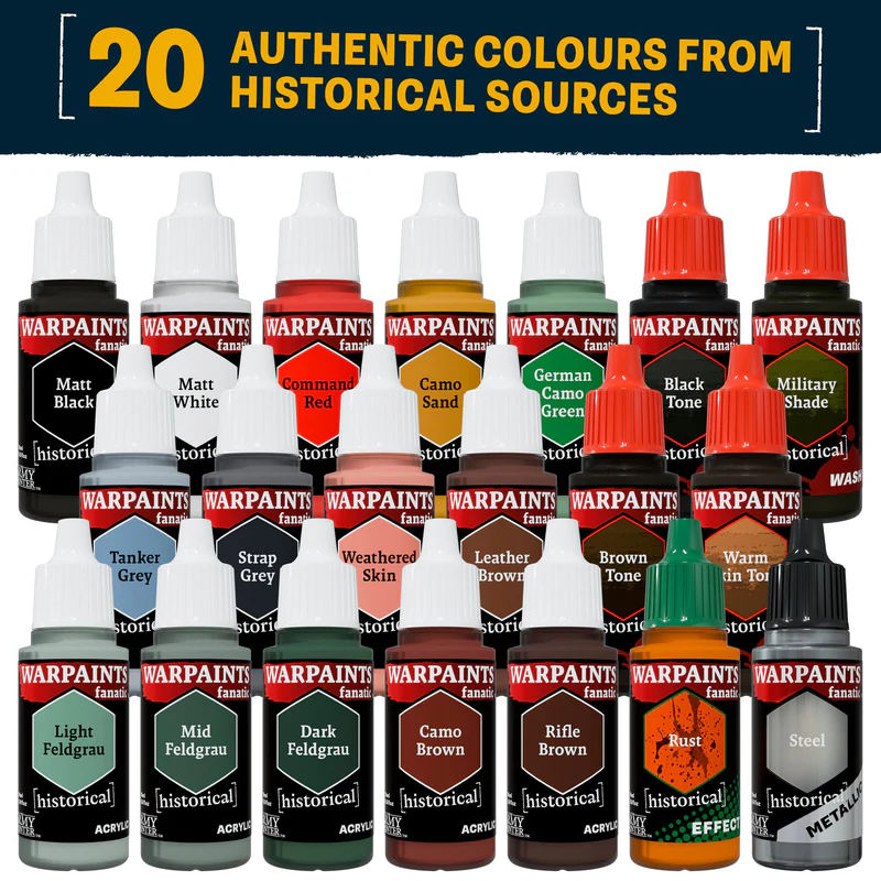 The Army Painter, Warpaints Historical WWIIGerman Paint Set