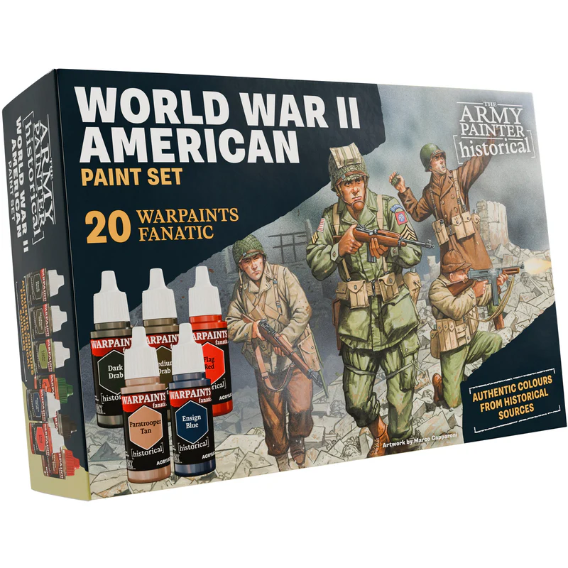 The Army Painter, Warpaints Historical WWII American Paint Set
