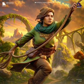 Zoe, Dragon Wrangler, Figurine/Statue