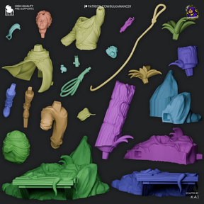 Zoe, Dragon Wrangler, Figurine/Statue