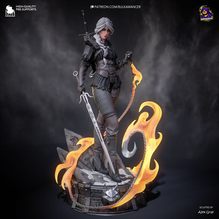 Ciri, The Witcher 4, Figurine/Statue