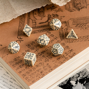 Japanese Dice Set: Last Words Stone