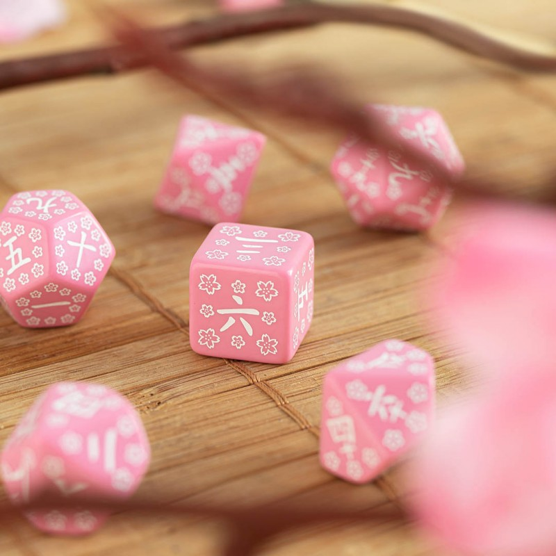 Japanese Dice Set: Sweet Spring Memory