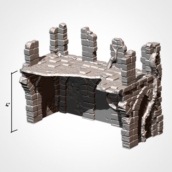 Abandoned Ruins Pack, Table-Top Fantasy Terrain