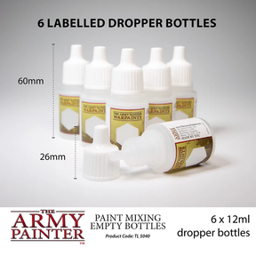 Paint Mixing Empty Bottles, The Army Painter