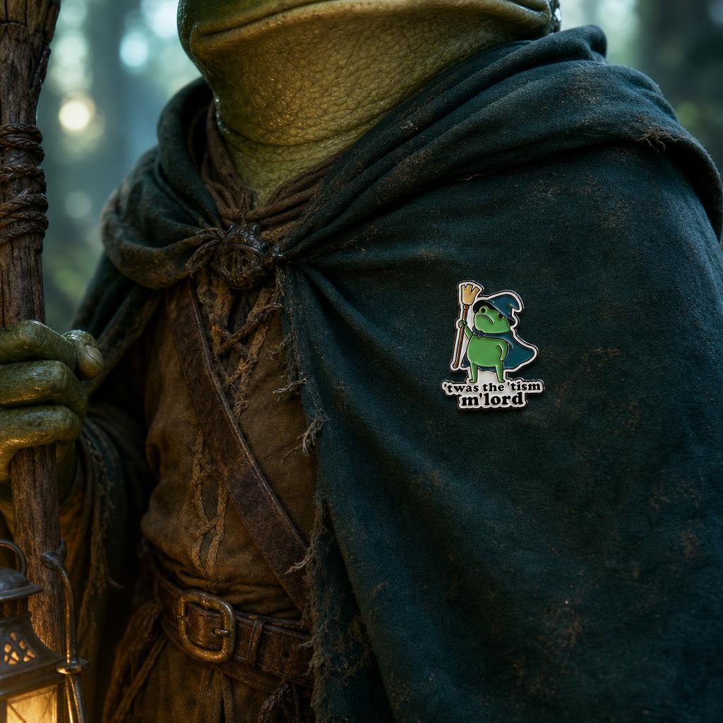 Brave Wizard Frog, Metal Pin