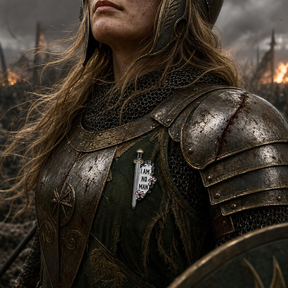 I Am No Man, The Lord of the Rings, Metal Pin