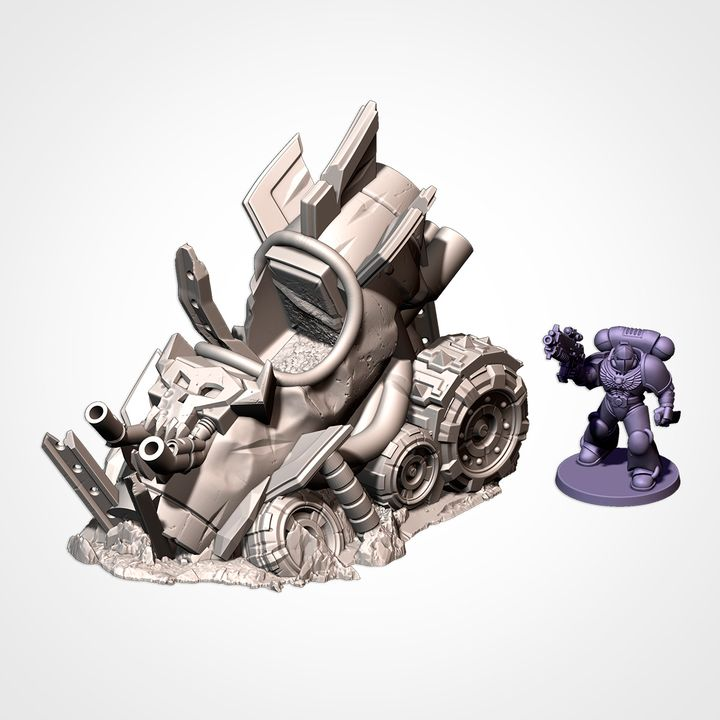 Orc Boys, Wreck Pack, Sci-Fi Terrain
