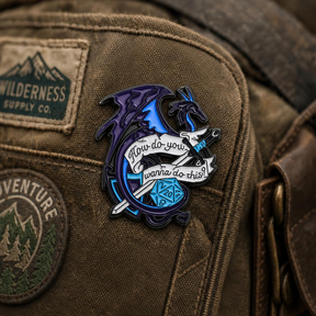How Do You Wanna Do This, Critical Role, Metal Pin