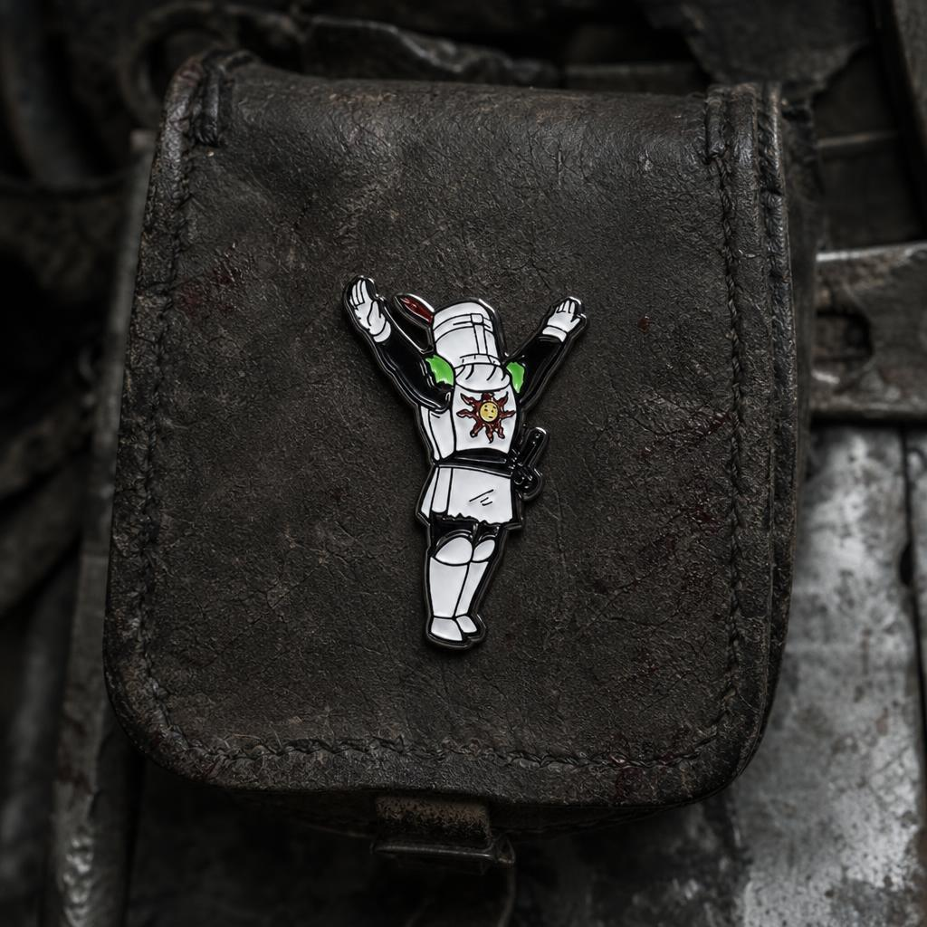 Solaire of Astora, Dark Souls Metal Pin