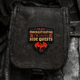 I'm Doing Side Quests, Metal Pin