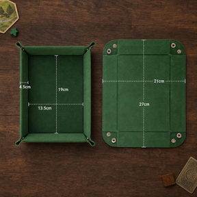 Rectangular Velvet Dice Tray