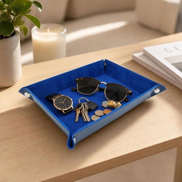 Rectangular Velvet Dice Tray