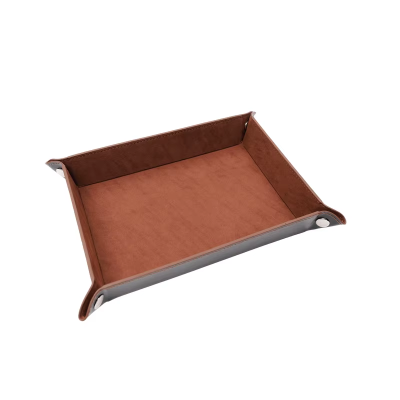 Rectangular Velvet Dice Tray