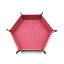 Hexagonal Velvet Dice Tray